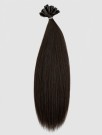 Farge 2, mørkebrun keratin extensions 55 cm thumbnail