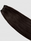 Weft hair - Hårtrense - Farge mørkebrun #2 thumbnail