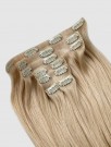 Invisible clip on extensions - Farge Gyllen blond #22 thumbnail