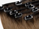 Clip on extensions 65 cm - Europeisk hår - Ombre 2/6 thumbnail