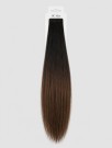 Tape extensions 65 cm - Europeisk hår - Ombre #1b/#2/#4 thumbnail
