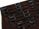 Clip on extensions 65 cm - Europeisk hår - Farge Brun #3 thumbnail