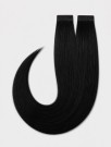 Pro Invisible tape extensions 55 cm - Double drawn - Farge Sort #1 thumbnail