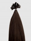 Farge 3 mellombrun Keratin extensions 55 cm thumbnail