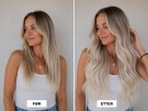 Før og etter - Farge Balayage C15 thumbnail
