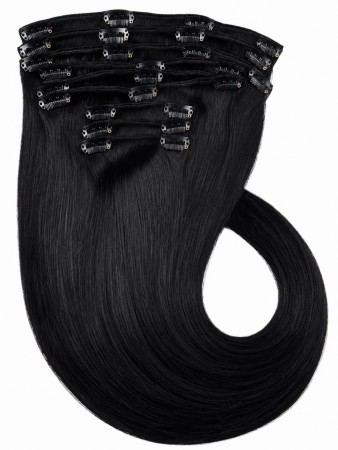 SORT #1 - Europeisk Clip on 40 cm