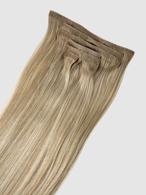 Farge Balayage C18 - Invisible Clip On Extensions