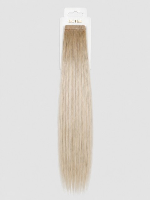 Tape extensions 55 cm - Europeisk hår - Balayage #8/#60