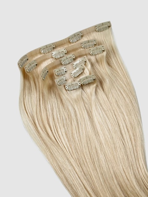 Invisible clip on extensions - Lys blond 613
