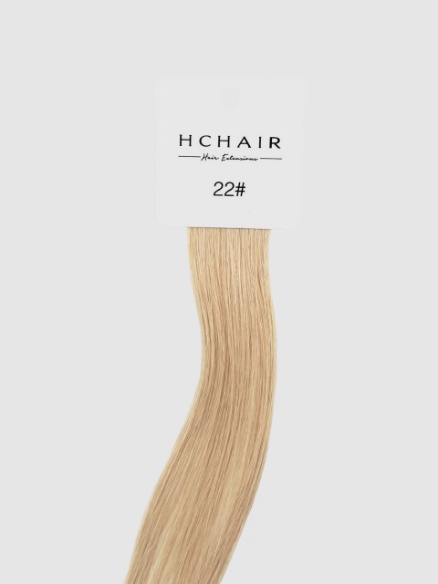 Farge #22 - Fargeprøve hair extensions