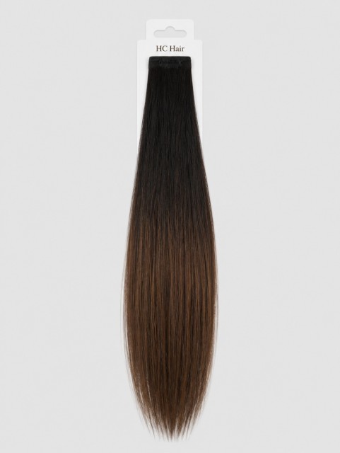 Tape extensions 65 cm - Europeisk hår - Ombre #1b/#2/#4