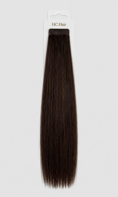 Mellombrun farge 3 Tape extensions 35 cm