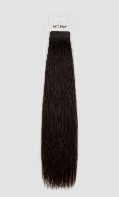 Tape extensions 55 cm - Indisk hår - Farge #2