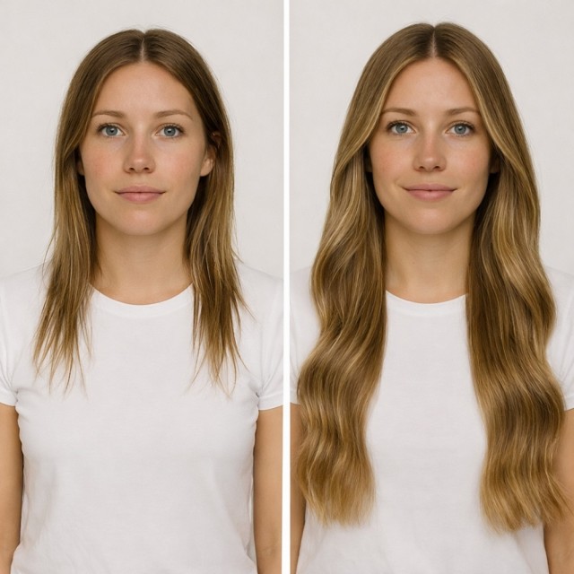 Før/etter - Farge #7