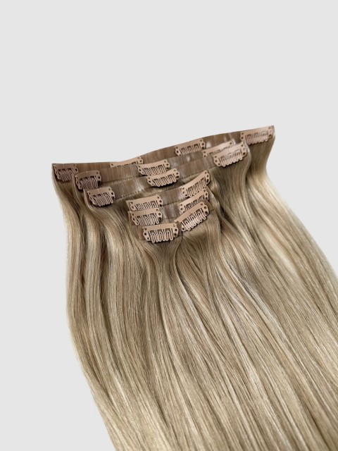 Farge Balayage C18 - Invisible Clip On Extensions