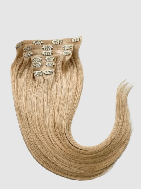 Invisible clip on extensions - Farge Gyllen blond #22