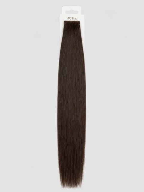 Mellombrun #3 - HCHair Invisible tape-extensions 45 cm