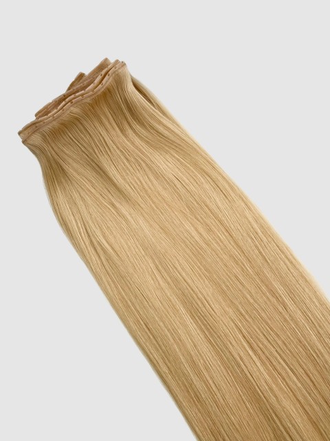 Farge Gyllen Blond #22 - Før og etter