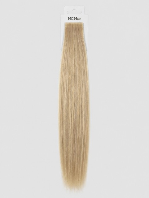 Invisible tape extensions 55 cm - Europeisk hår - Gyllen blond #22