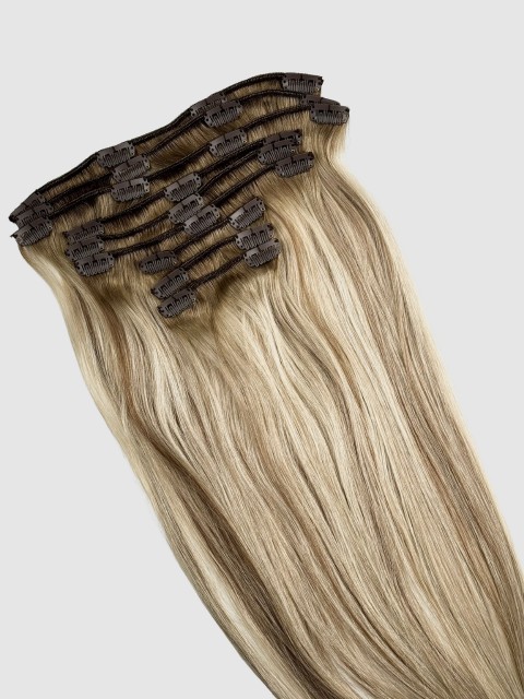 Farge C21 - Indisk clip on extensions