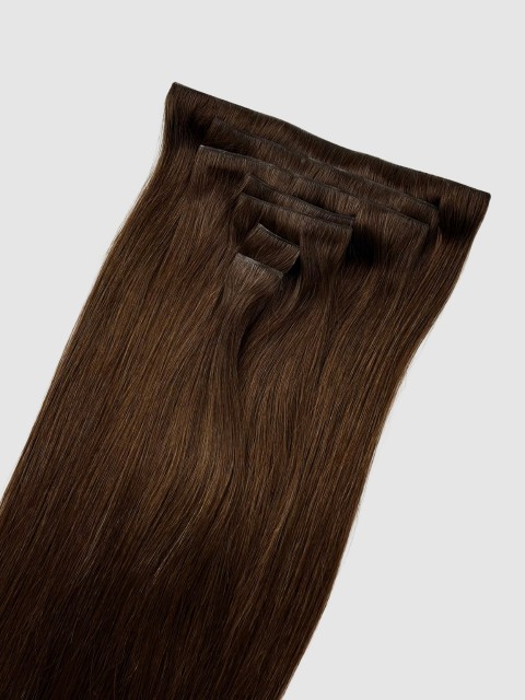 Invisible Clip-On - Farge Brun #4