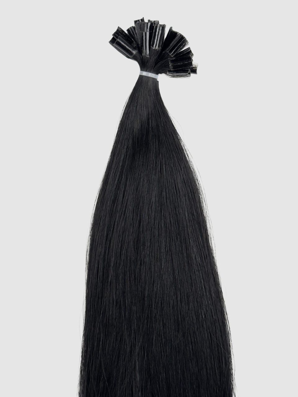 Farge Sort #1 - Keratin extensions 65 cm