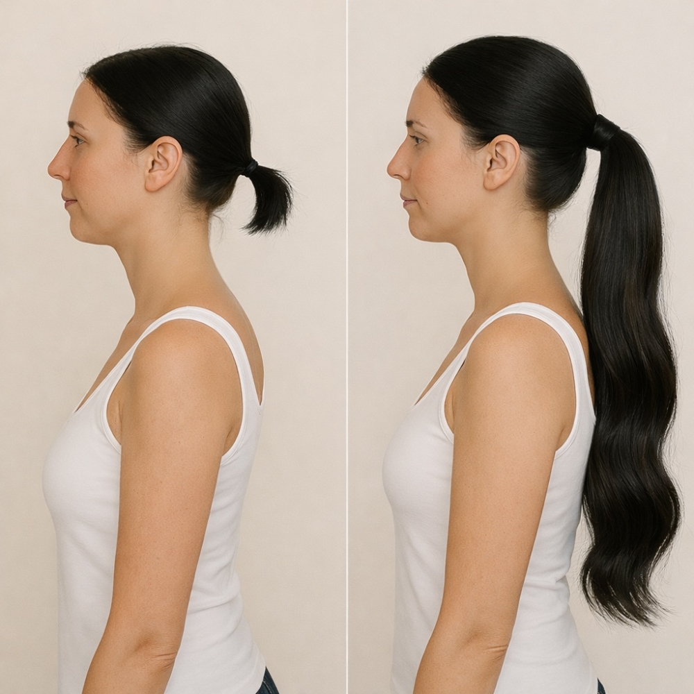 Ponytail Extensions - Farge Sort #1