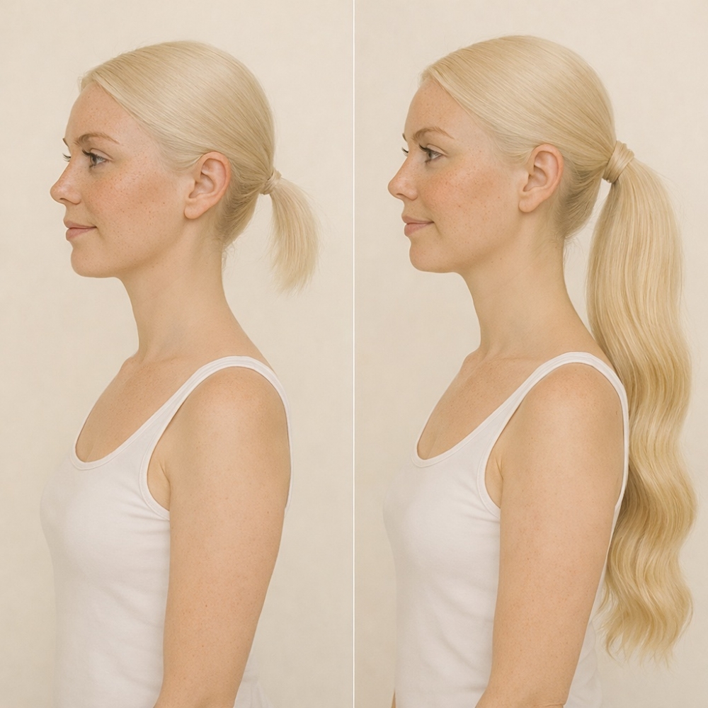 Ponytail Extensions - Farge ICE #601