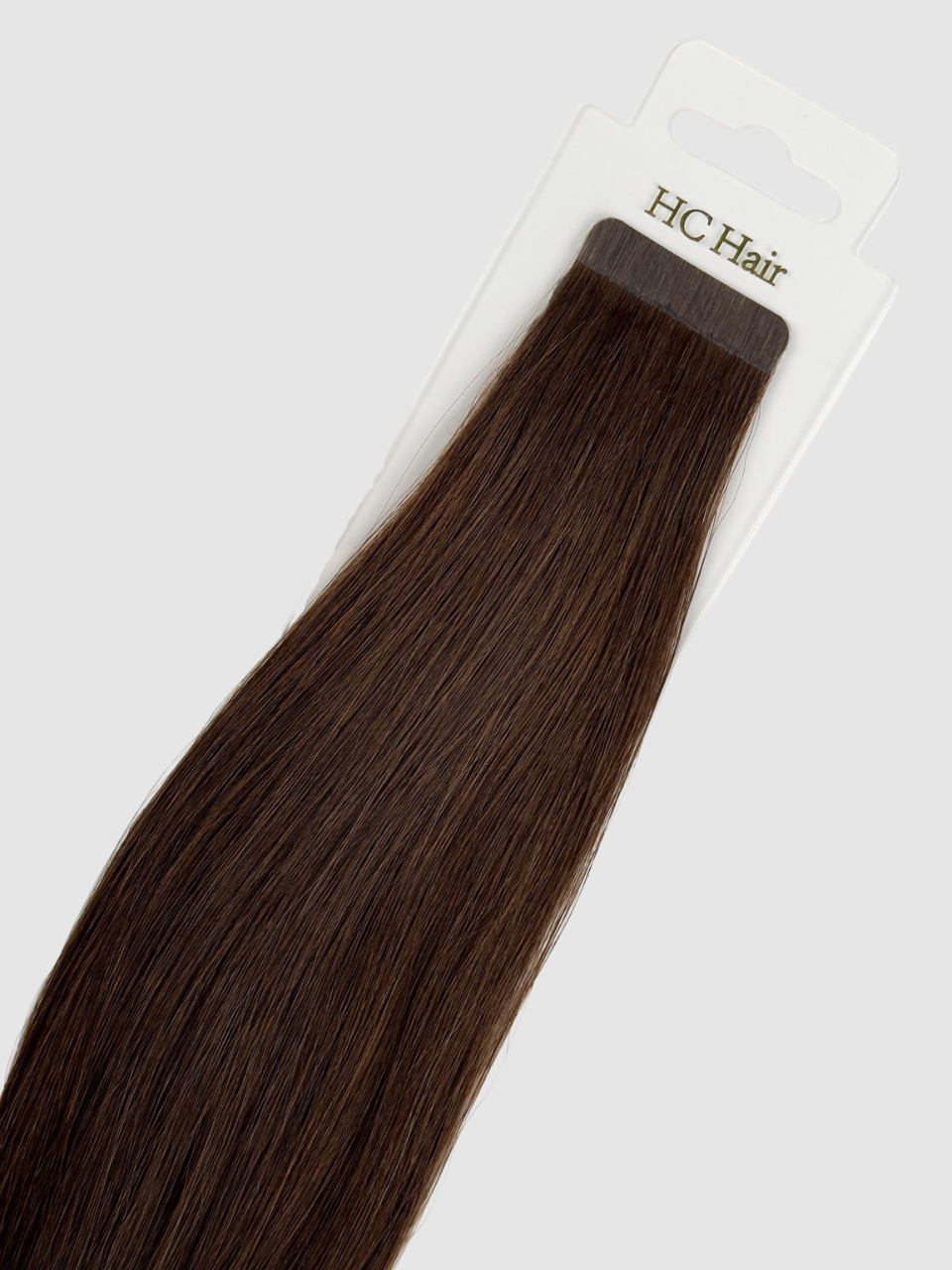 Tape extensions 55 cm - Indisk hår - Farge #4