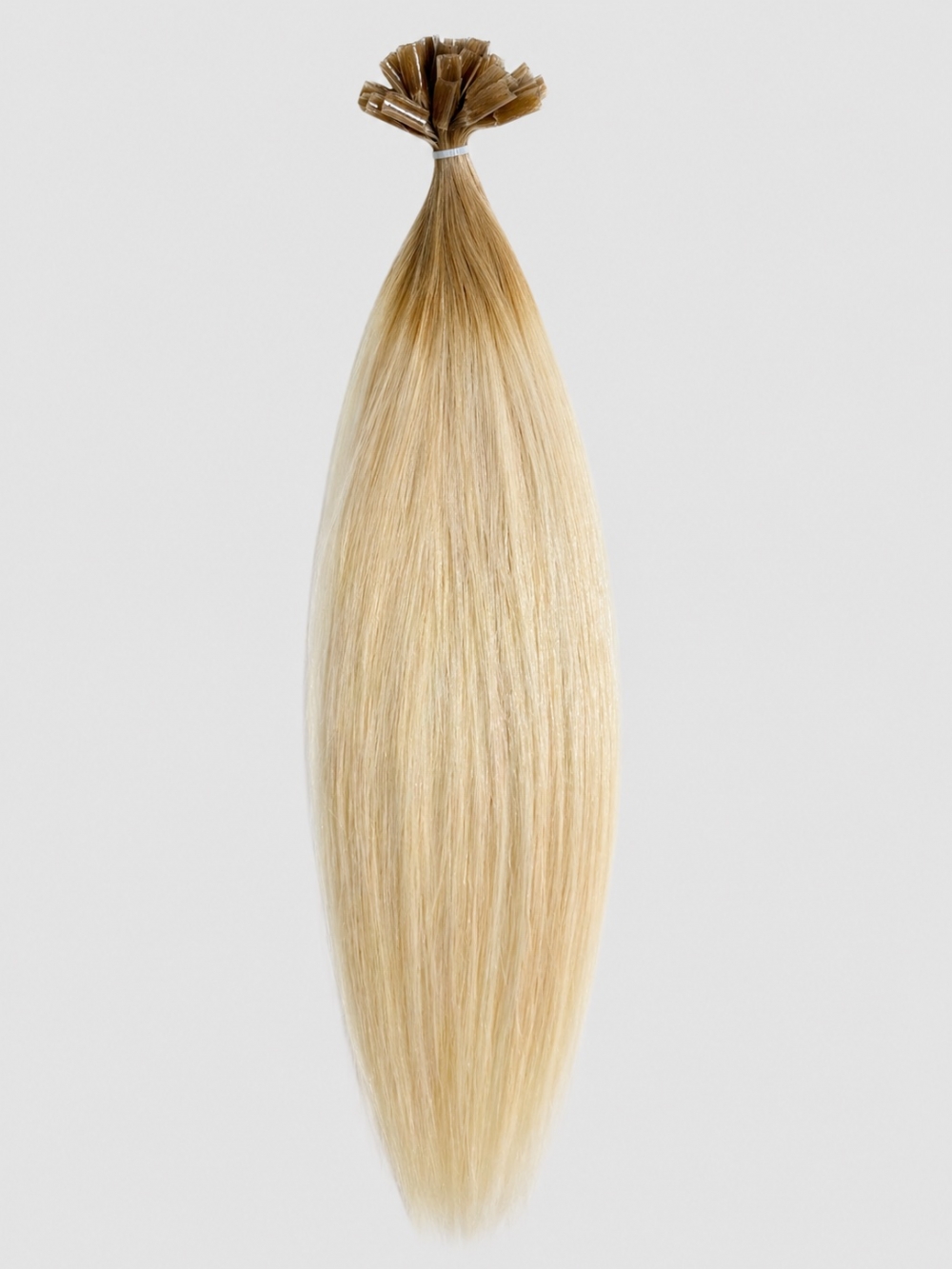 Balayage #8/#60 - Keratin extensions 55 cm