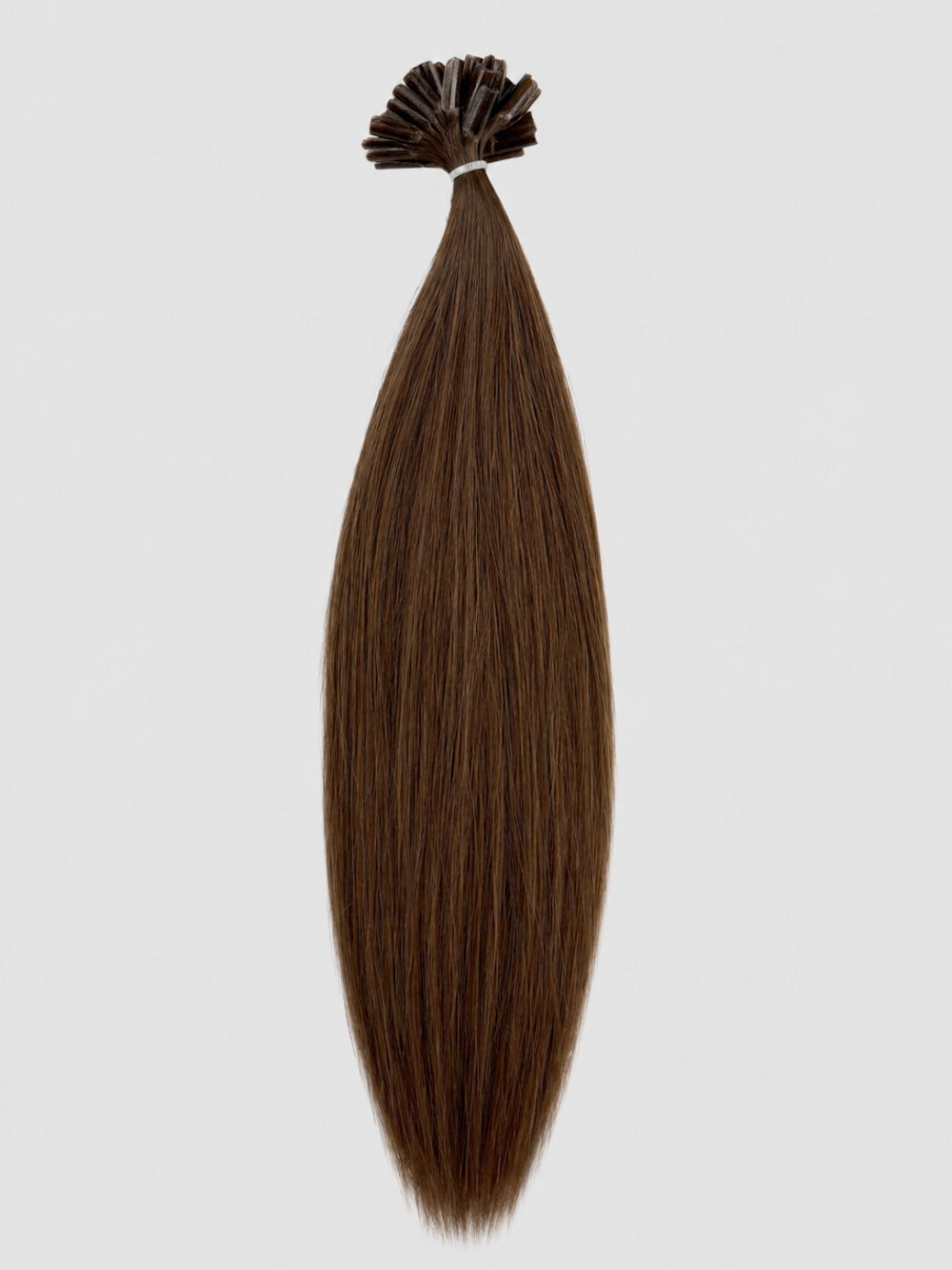 Mocha brun #4,Keratin extensions 55 cm