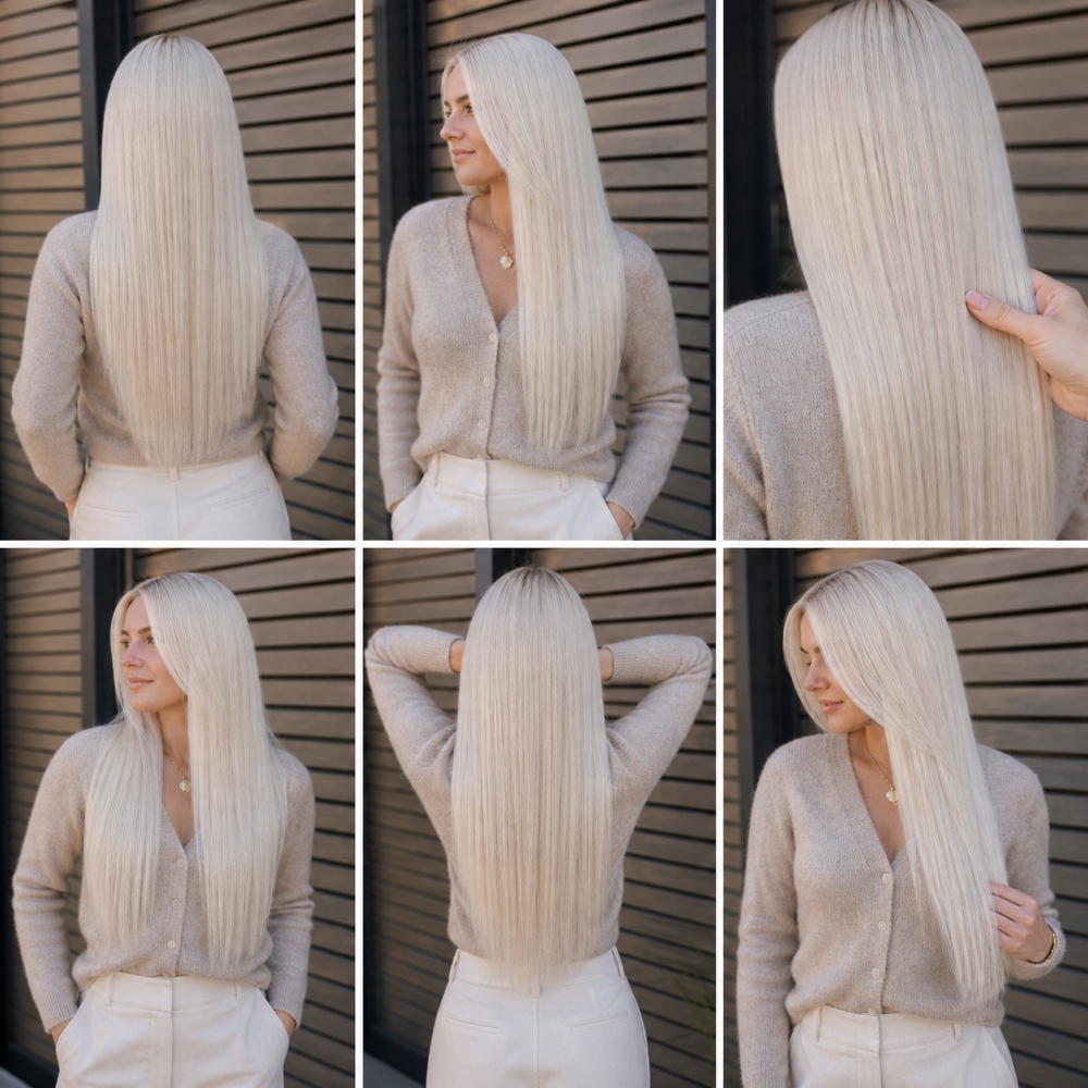 Farge ICE #601 - Wavy Tape Extensions