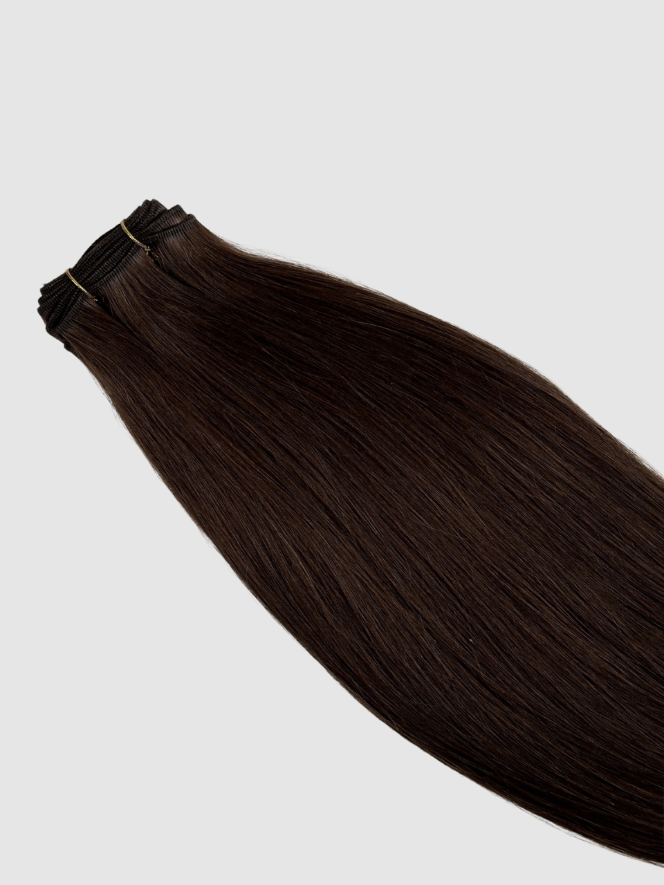 Hair weft - Hårtrense - Farge Mellombrun #3