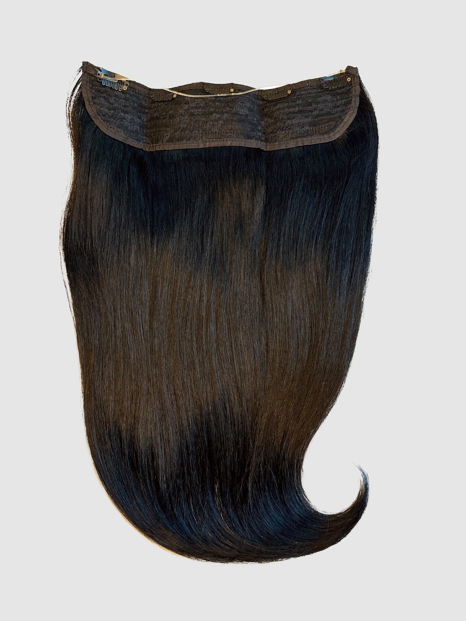 Hairband - Flip in hair - Halo - Farge Mørkebrun #2