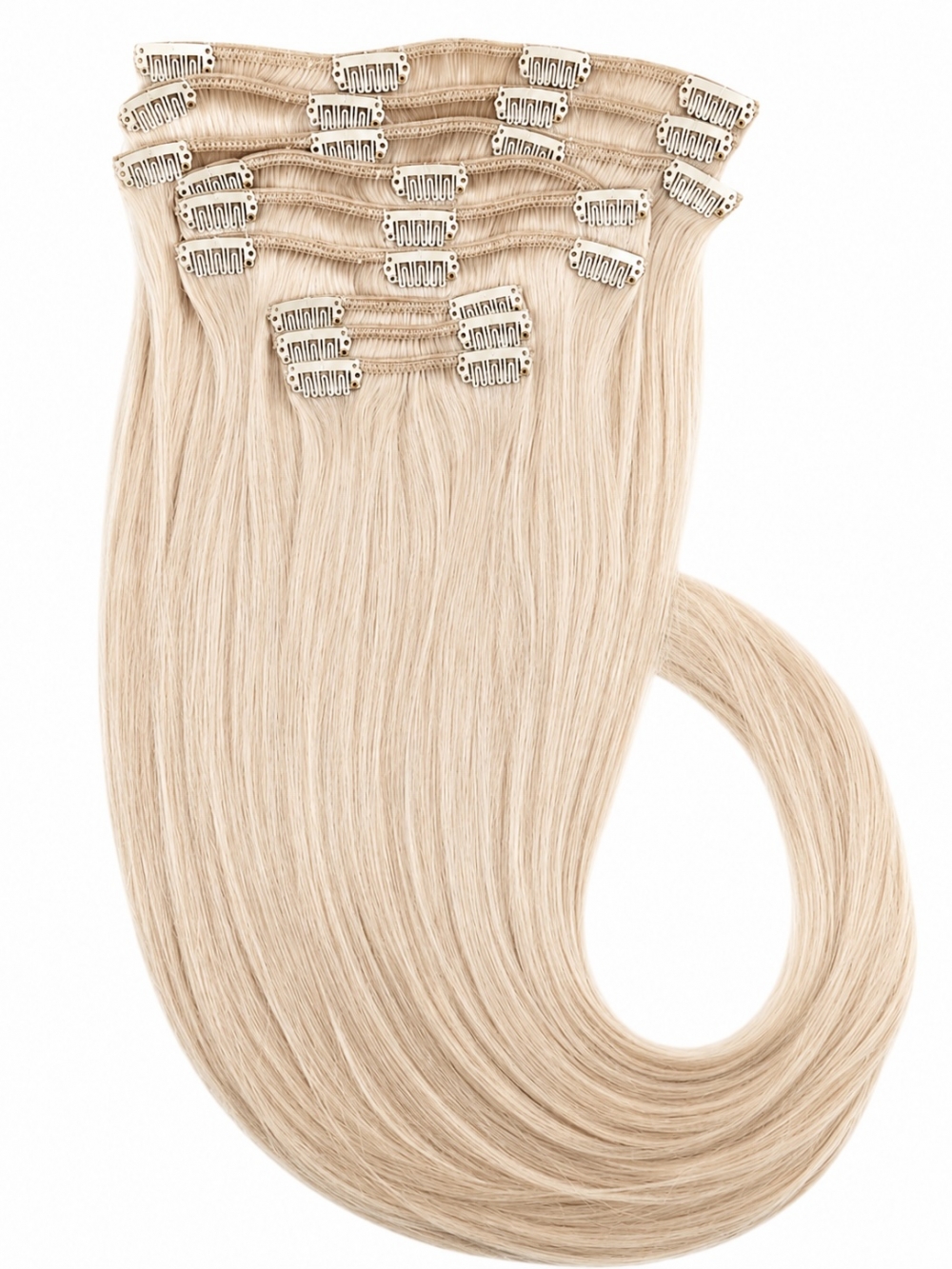 Clip on - Farge ICE #601 - 55 cm