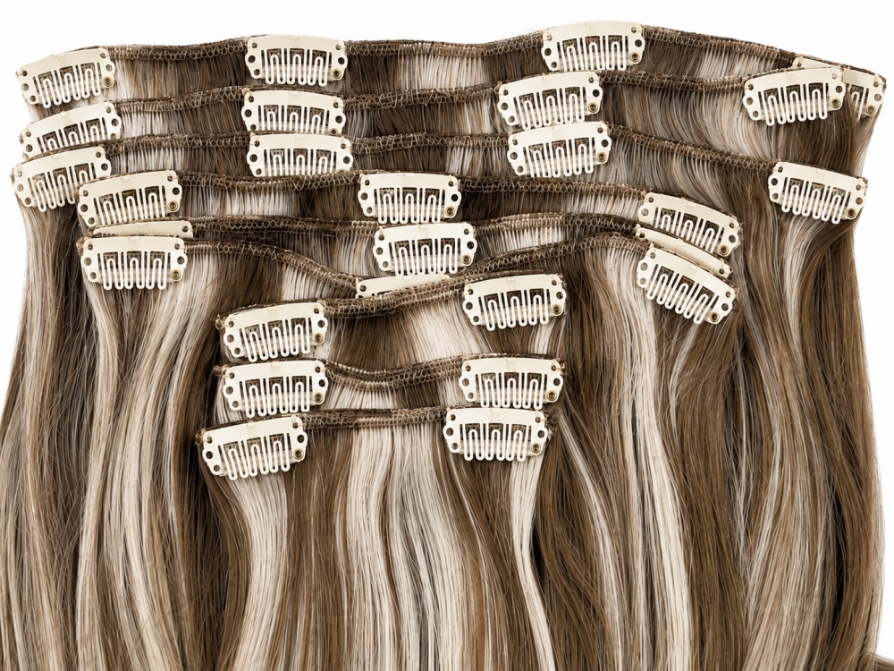 Clip on extensions 65 cm - Europeisk hår - M18