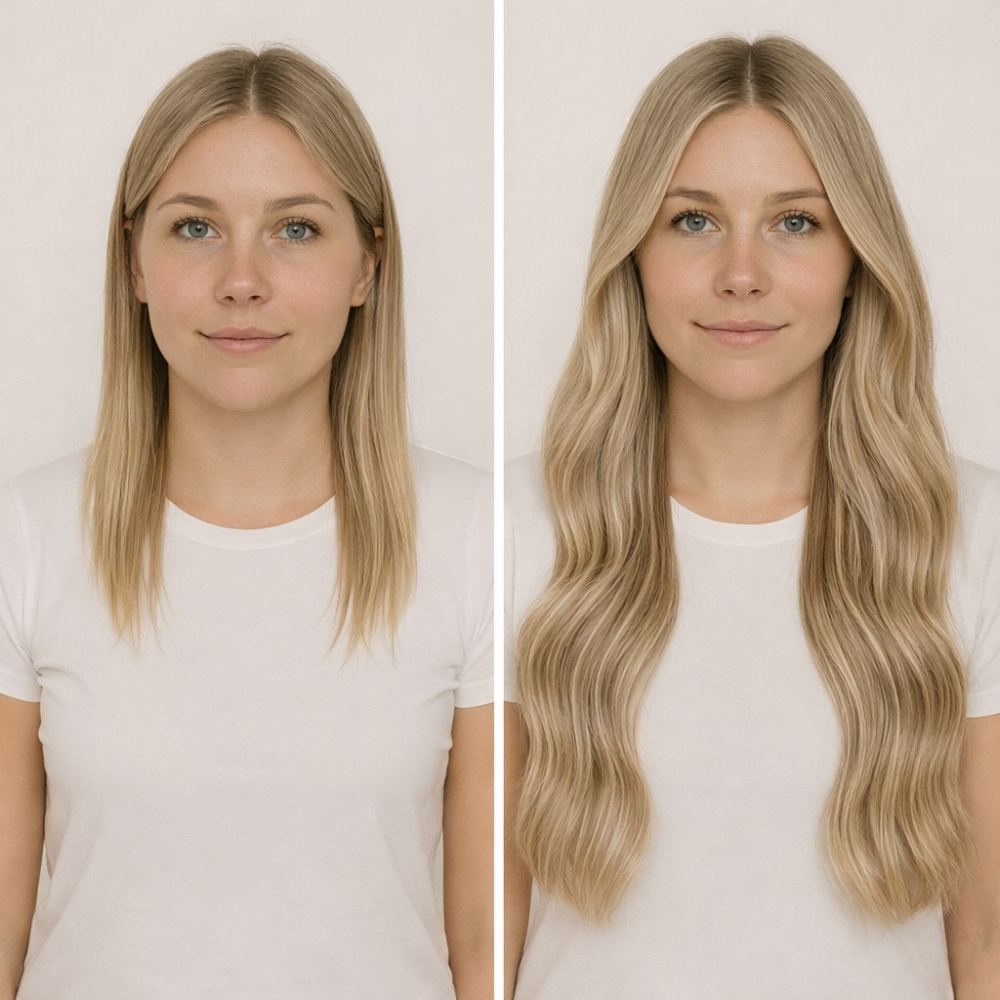 Før/etter - Farge M19