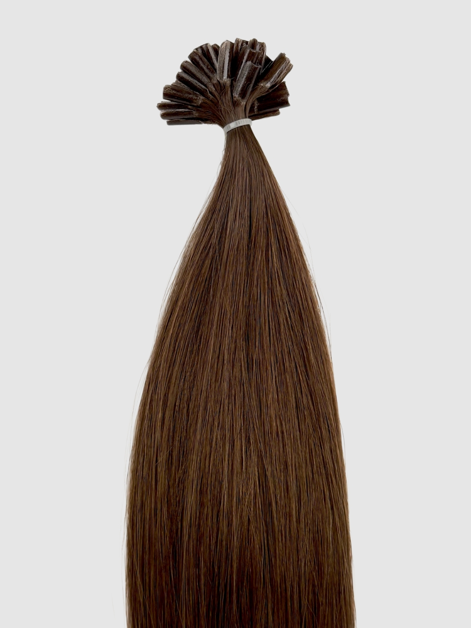 Mocha brun #4 - Keratin extensions 55 cm