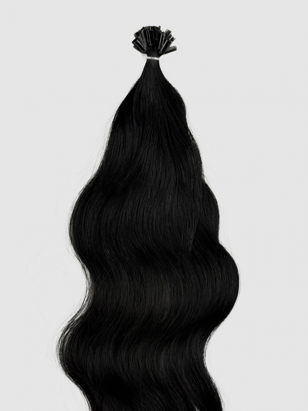 Farge Sort #1 - Wavy Keratin Extensions 