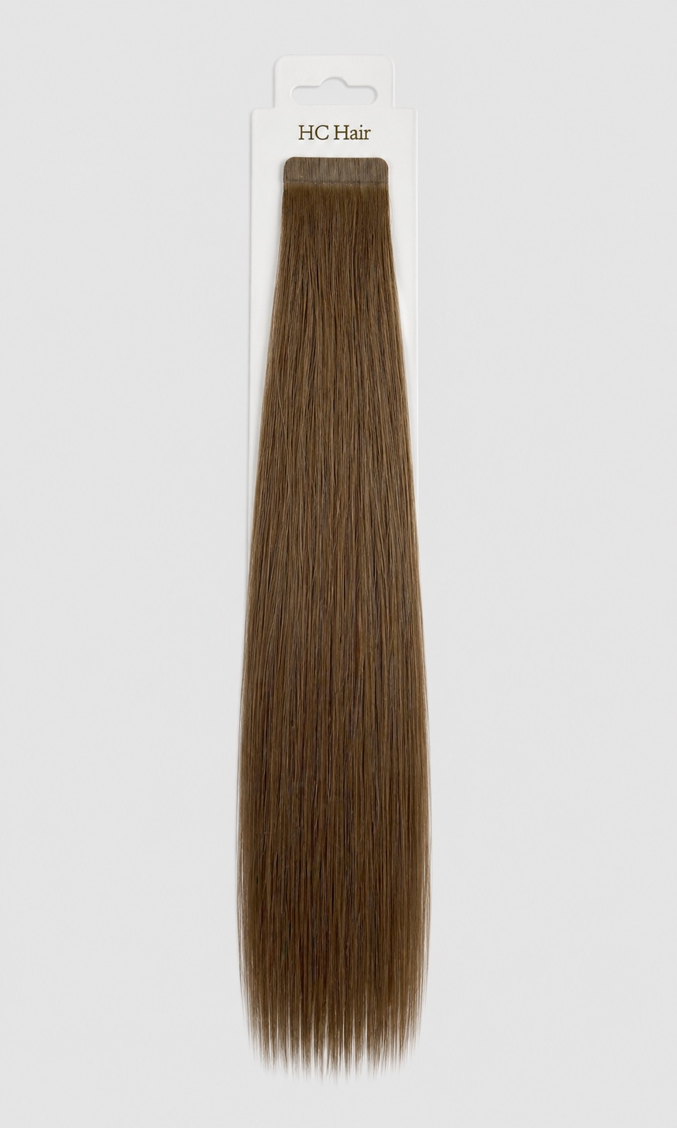Nøttebrun #6 Tape extensions 35 cm