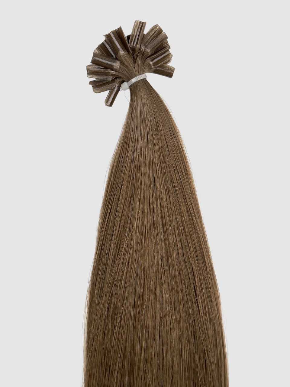 Nøttebrun #6 - Keratin Extensions 55 cm