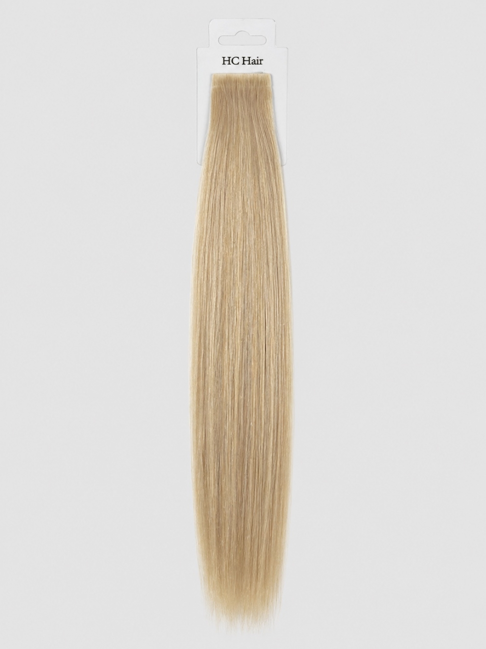 Invisible tape extensions 55 cm - Europeisk hår - Gyllen blond #22