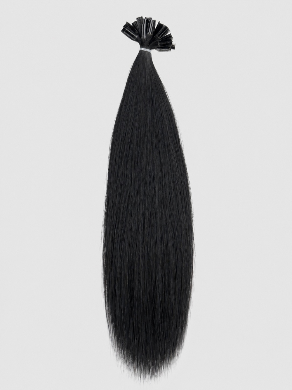 Farge Sort #1 - Keratin extensions 65 cm