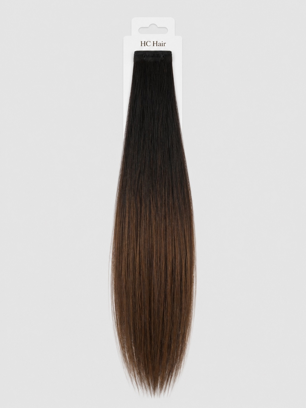 Tape extensions 55 cm - Europeisk hår - Ombre #1b/#2/#4