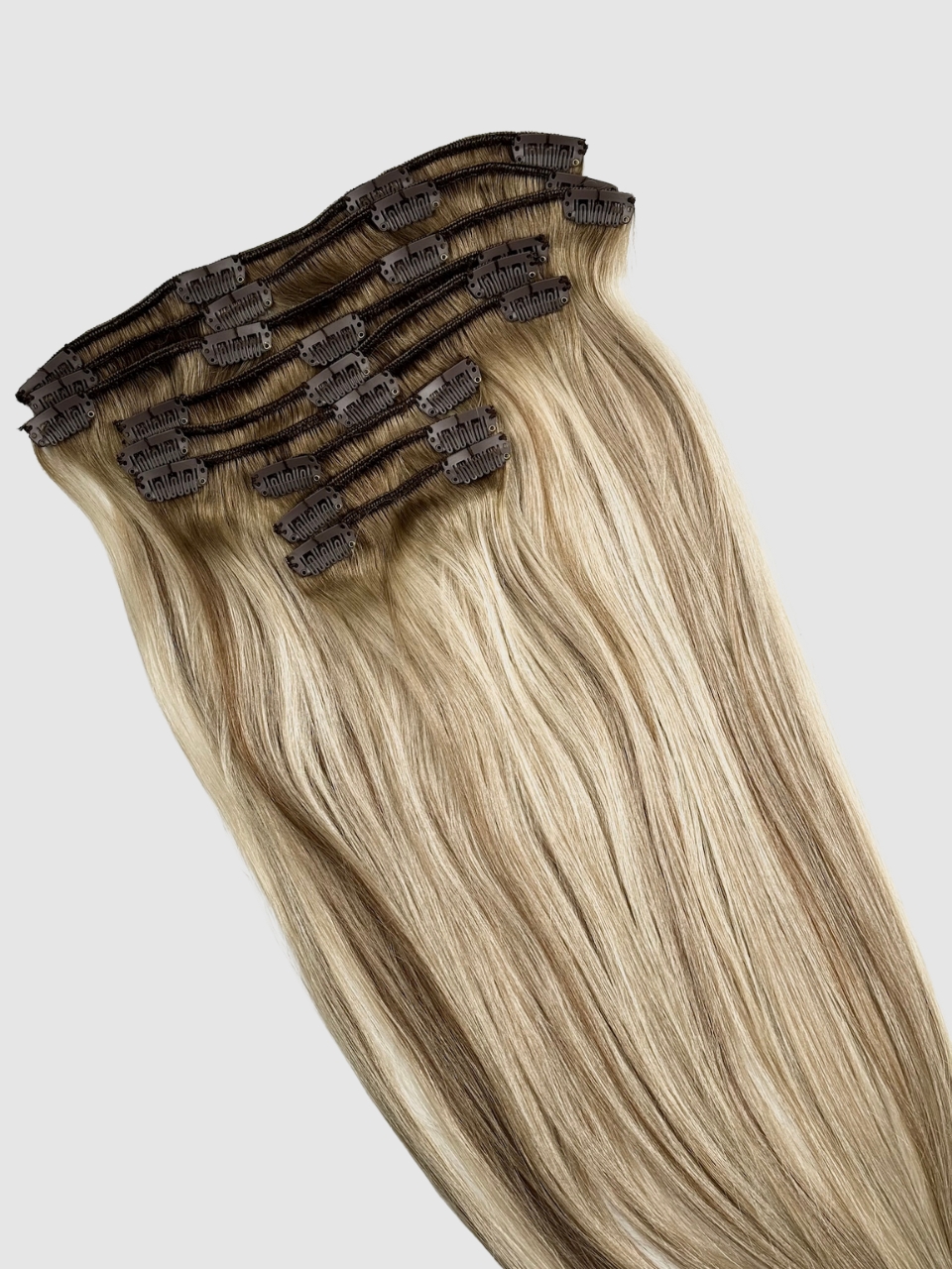 Farge C21 - Indisk clip on extensions