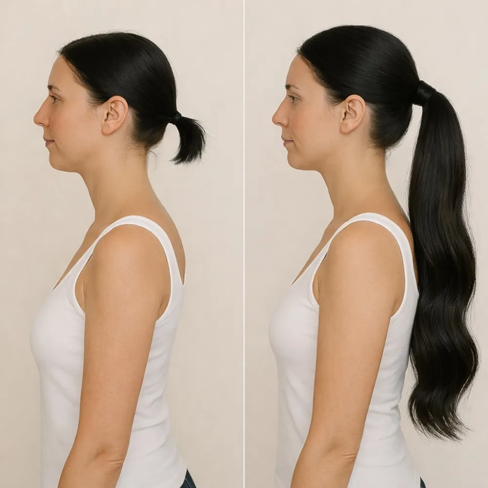 Ponytail Extensions - Farge Sort #1