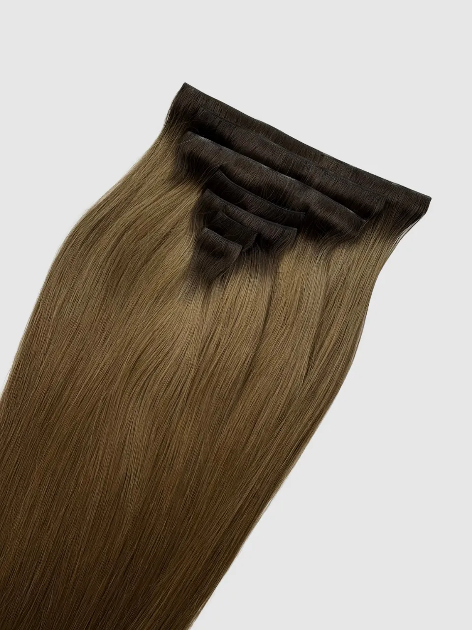 Invisible clip on extensions - Ombre 2/6
