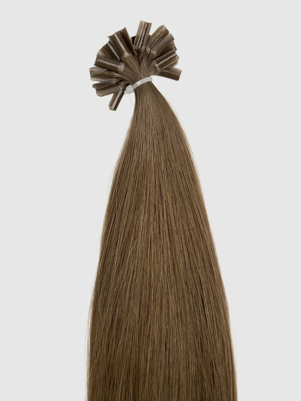 Nøttebrun #6 - Keratin Extensions 65 cm