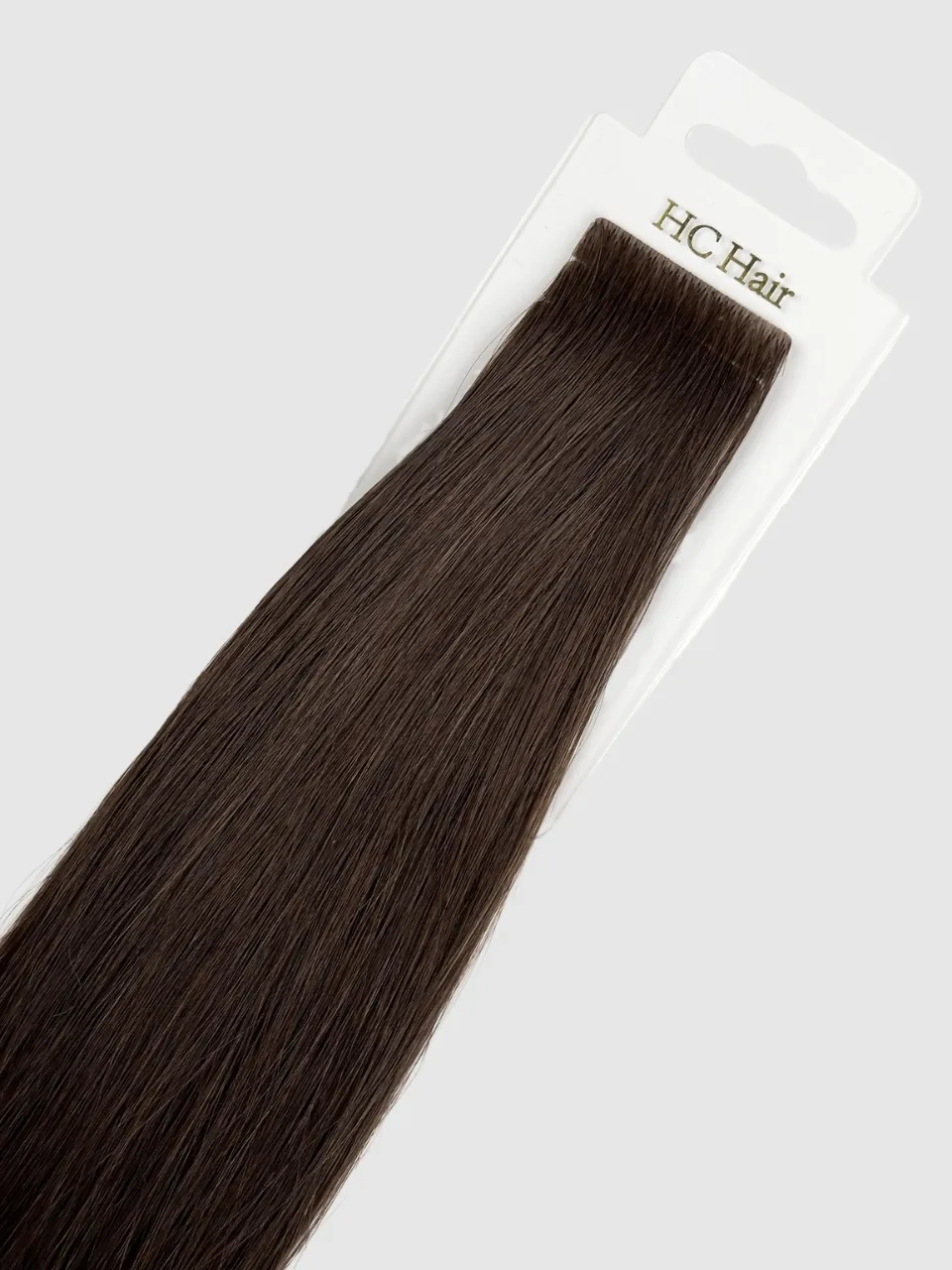 Mellombrun #3 - HCHair Invisible tape-extensions 45 cm