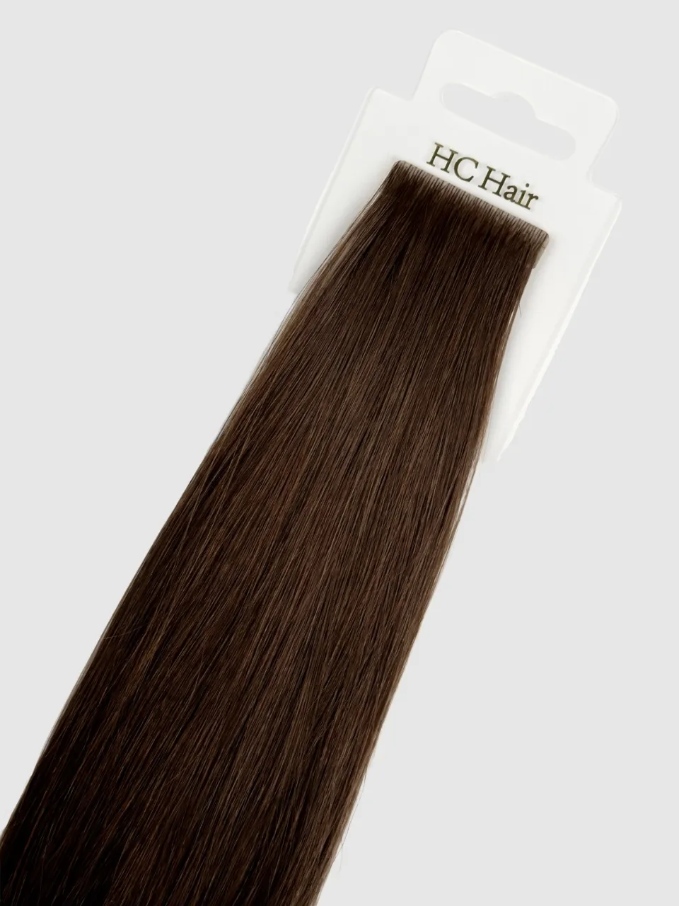 Brun #4 - HCHair Invisible tape-extensions 45 cm